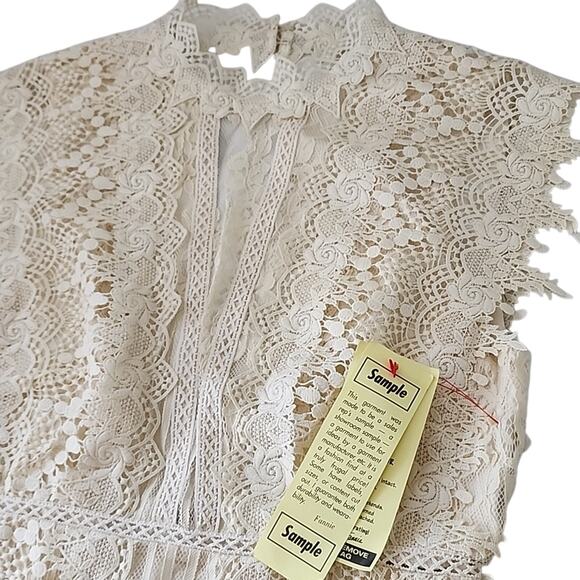 NWT Free People Sample Lace XS Dress - Picture 8 of 9